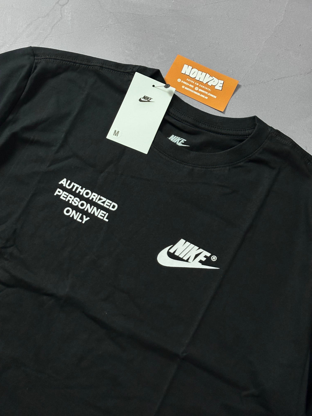 Camiseta Nike Authorized 2.0 - Preto