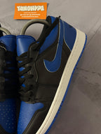 Tênis Nike Air Jordan Low 1 - Azul/Preto
