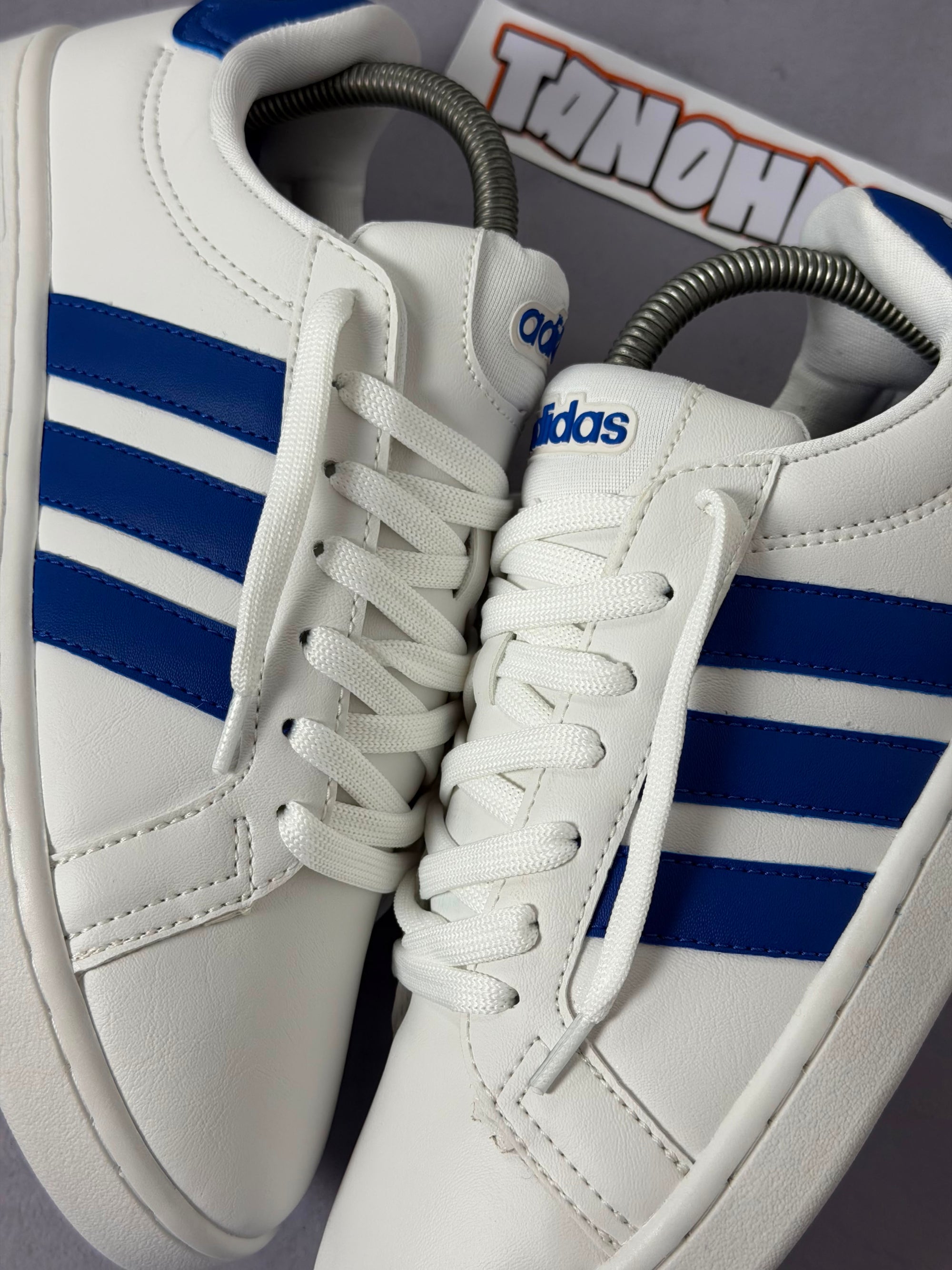 Tênis Adidas Grande Court - Branco/Azul