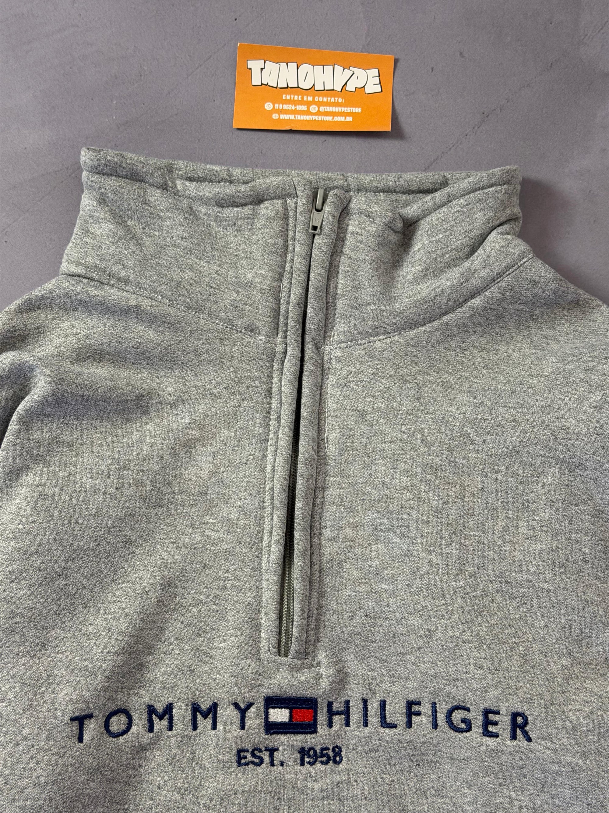 Moletom Tommy Hilfiger - Cinza