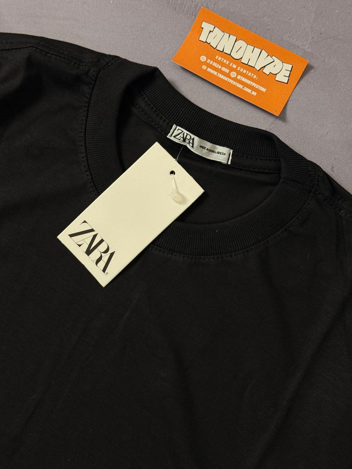 Camiseta Zara - Preto