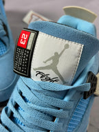 Tênis Nike Air Jordan 4 - University Blue