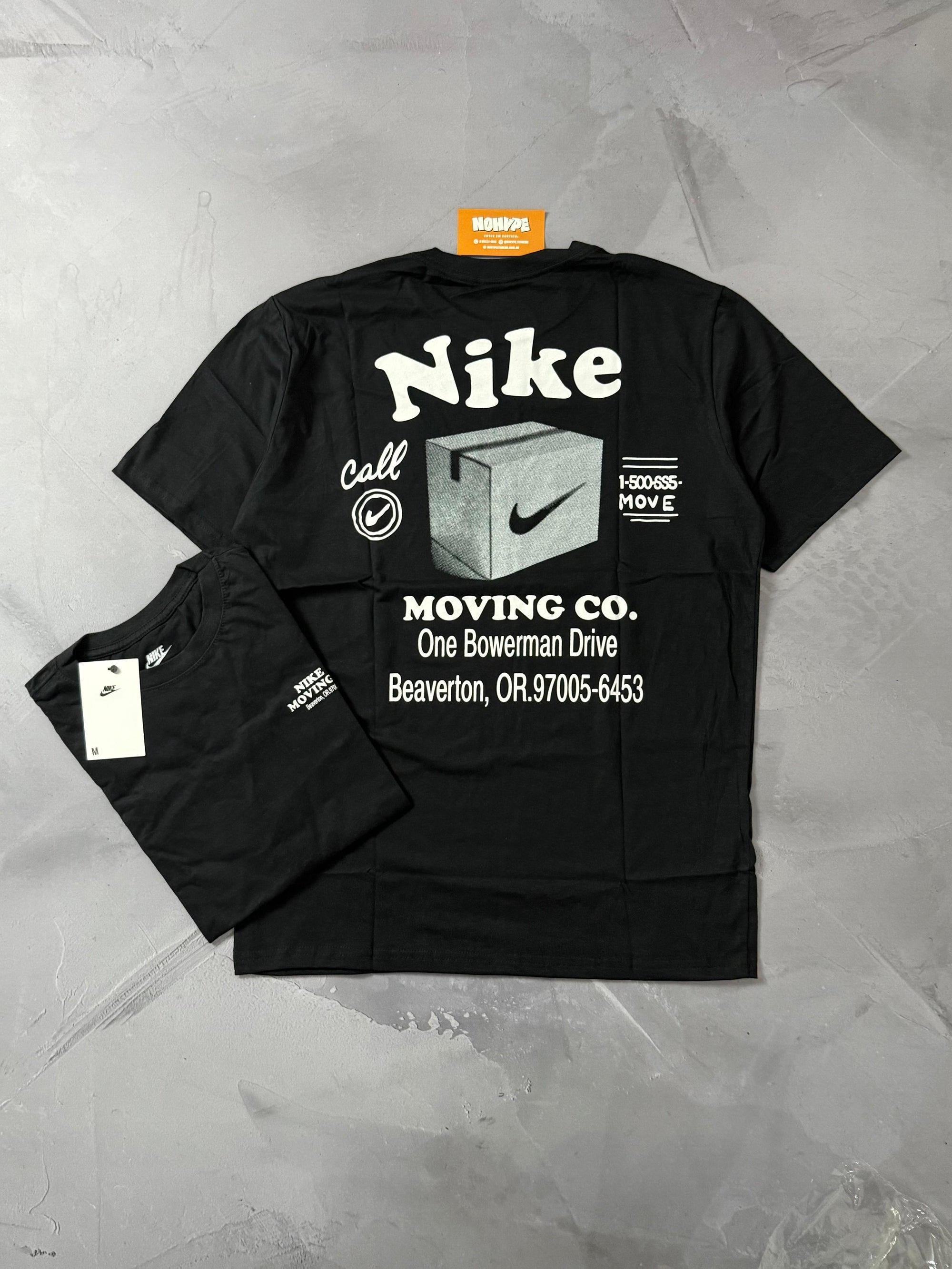 Camiseta Nike Moving - Preto