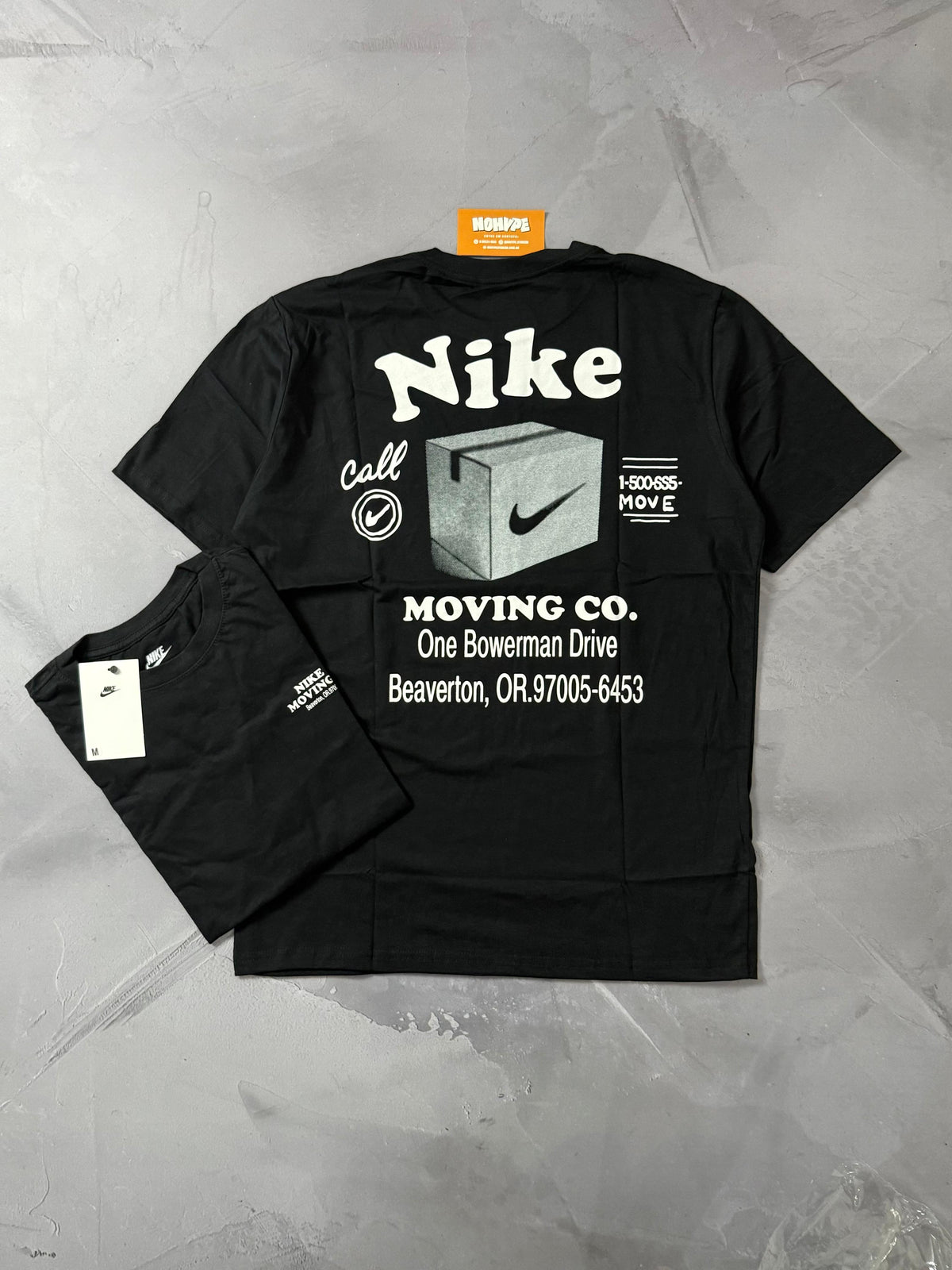 Camiseta Nike Moving - Preto