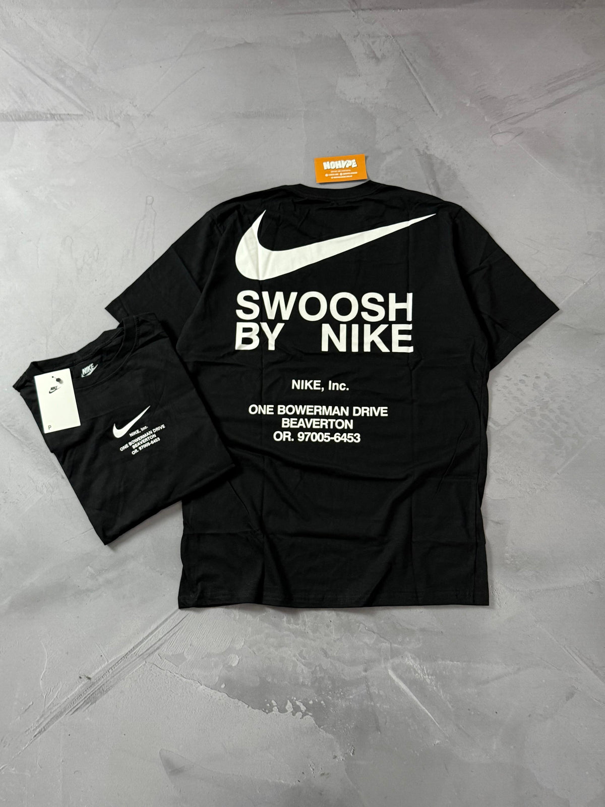 Camiseta Nike By Swoosh - Preta