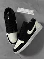 Tênis Nike Air Jordan Low 1 - Black/White