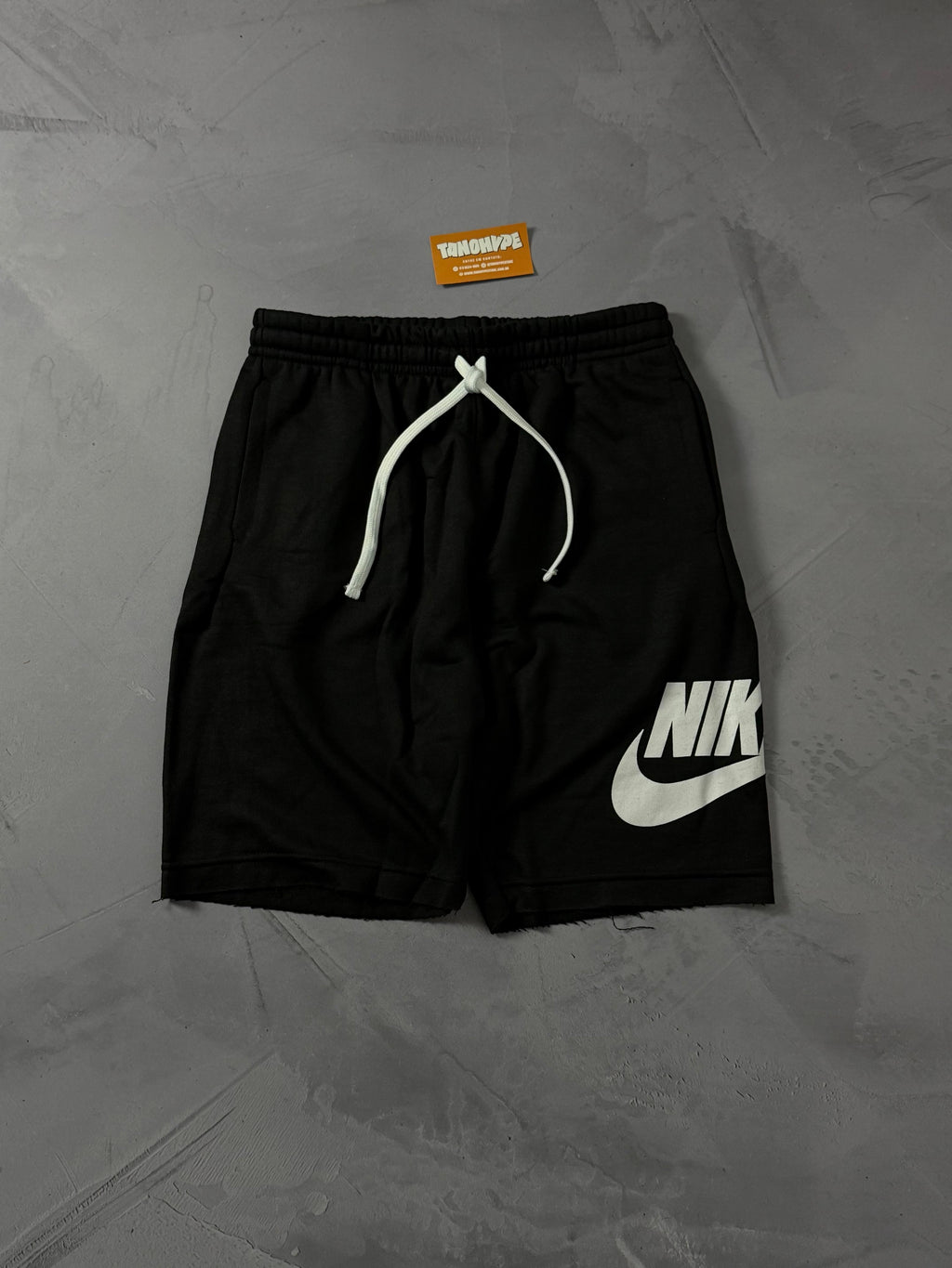 Shorts Moletom Nike Icon - Preto