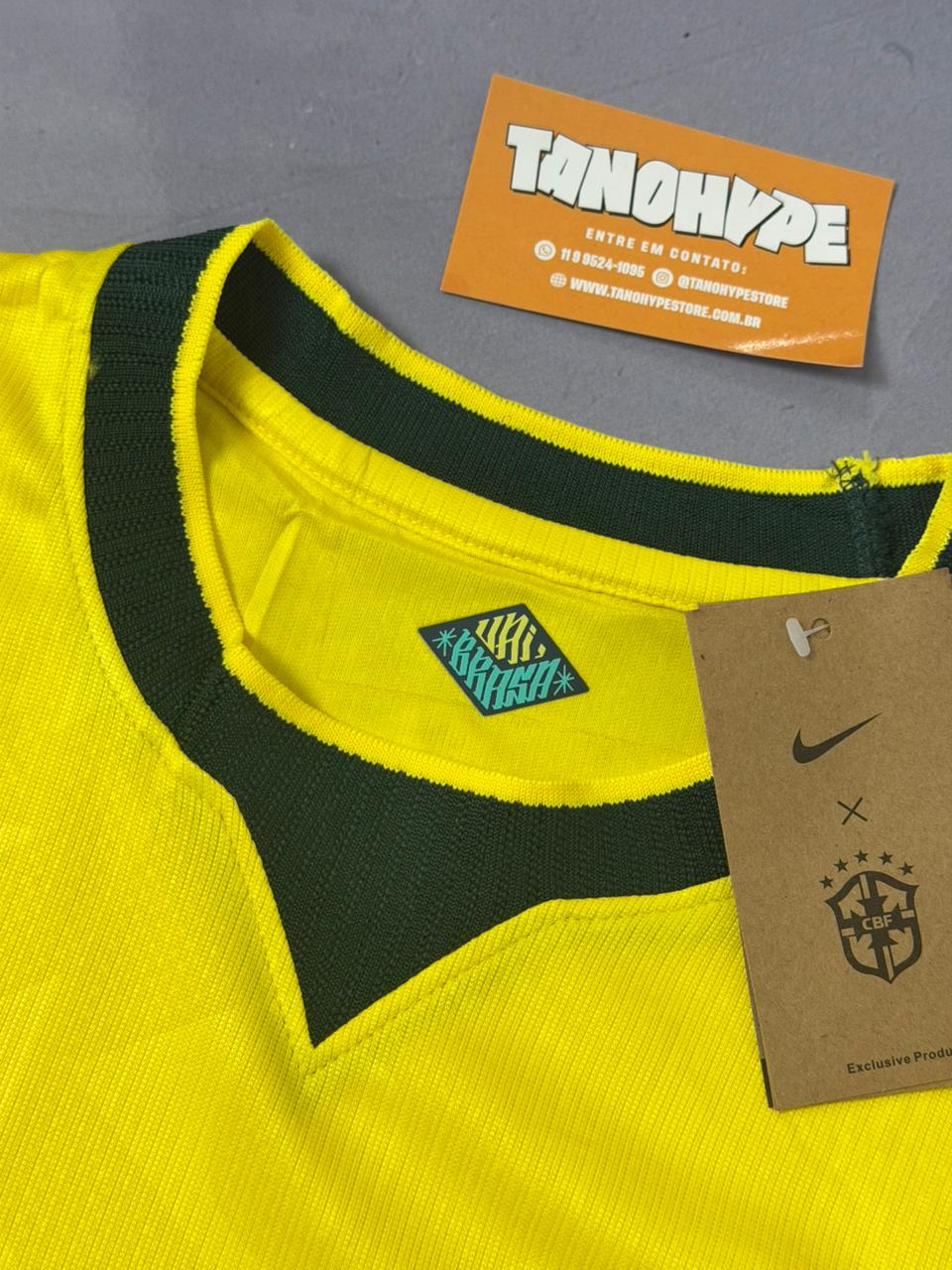 Camisa Seleção BRA 2026 FEMININA