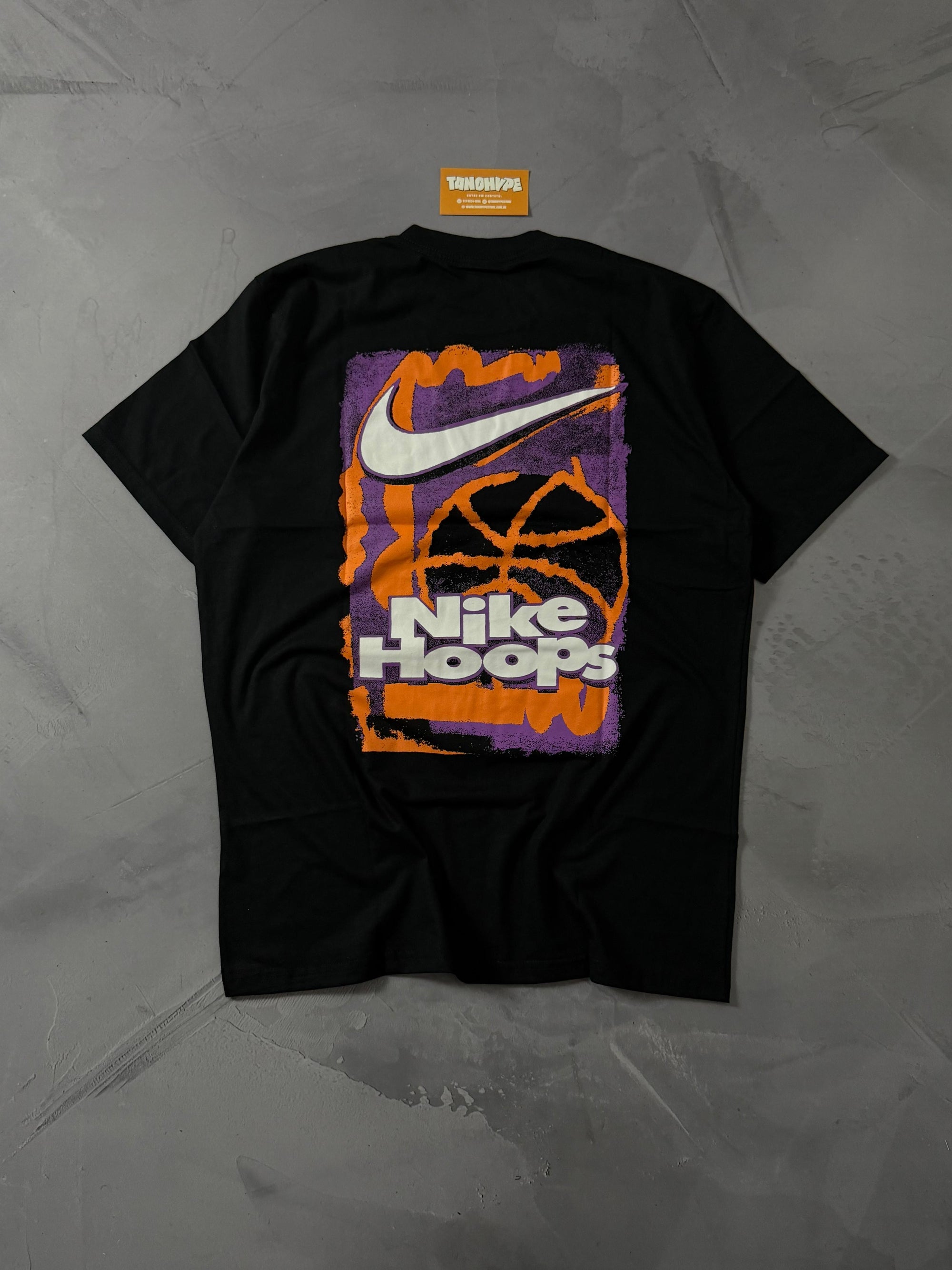 Camiseta Nike Hoops - Preta 02