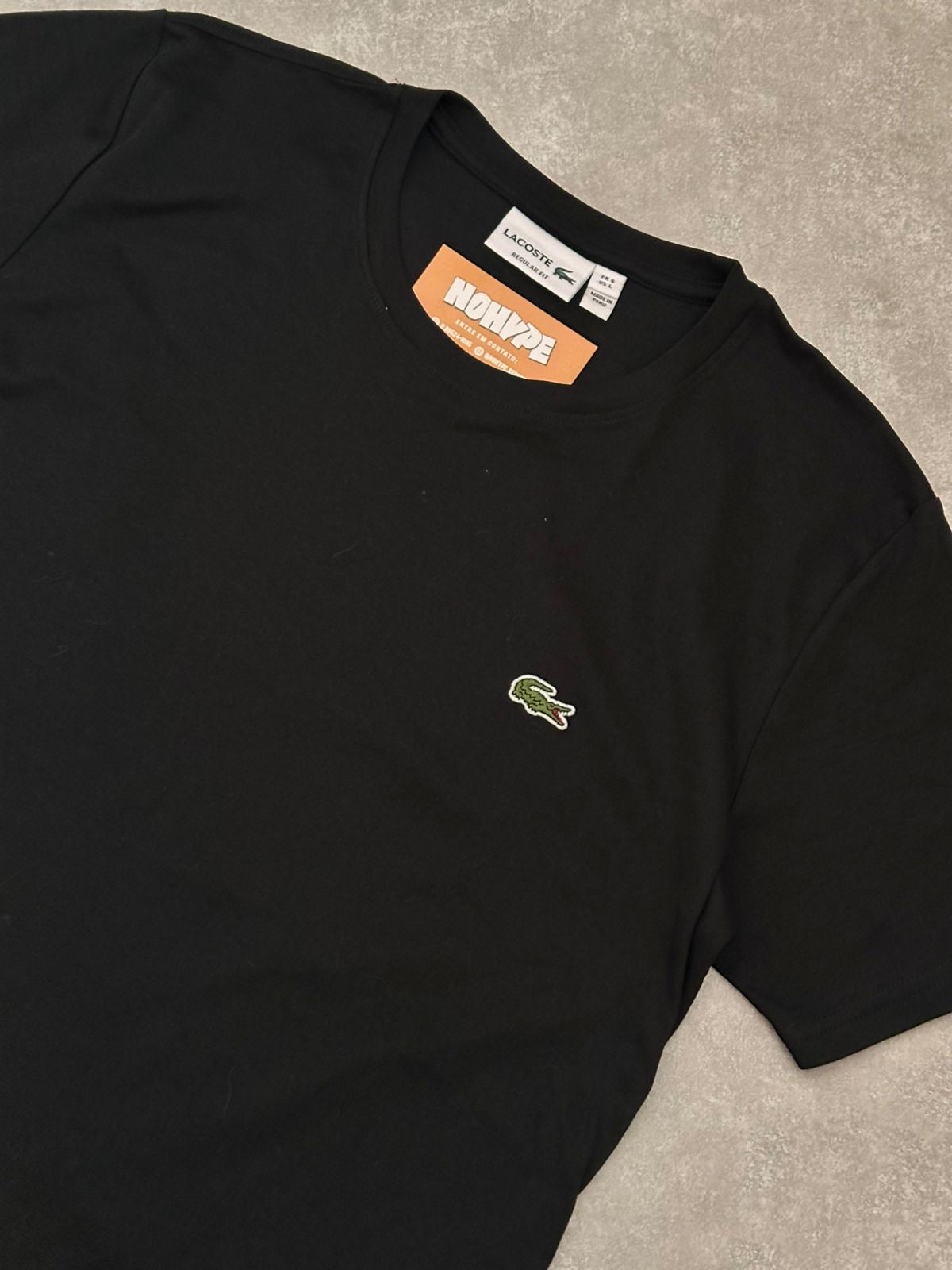 Camiseta Lacoste Peruana - Preta
