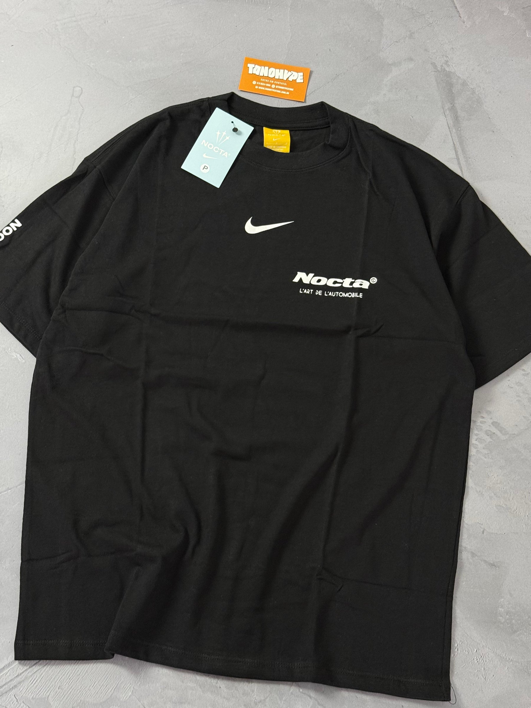 Camiseta Oversized Nike x Nocta L’art - Preto