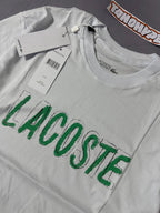 Camiseta Lacoste Printed - OffWhite
