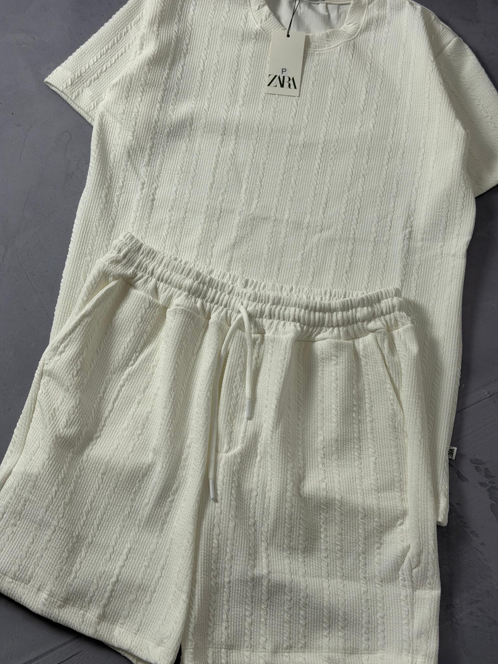 Conjunto Zara - OffWhite