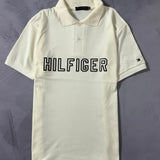 Polo Tommy Hilfiger Letreiro - OffWhite