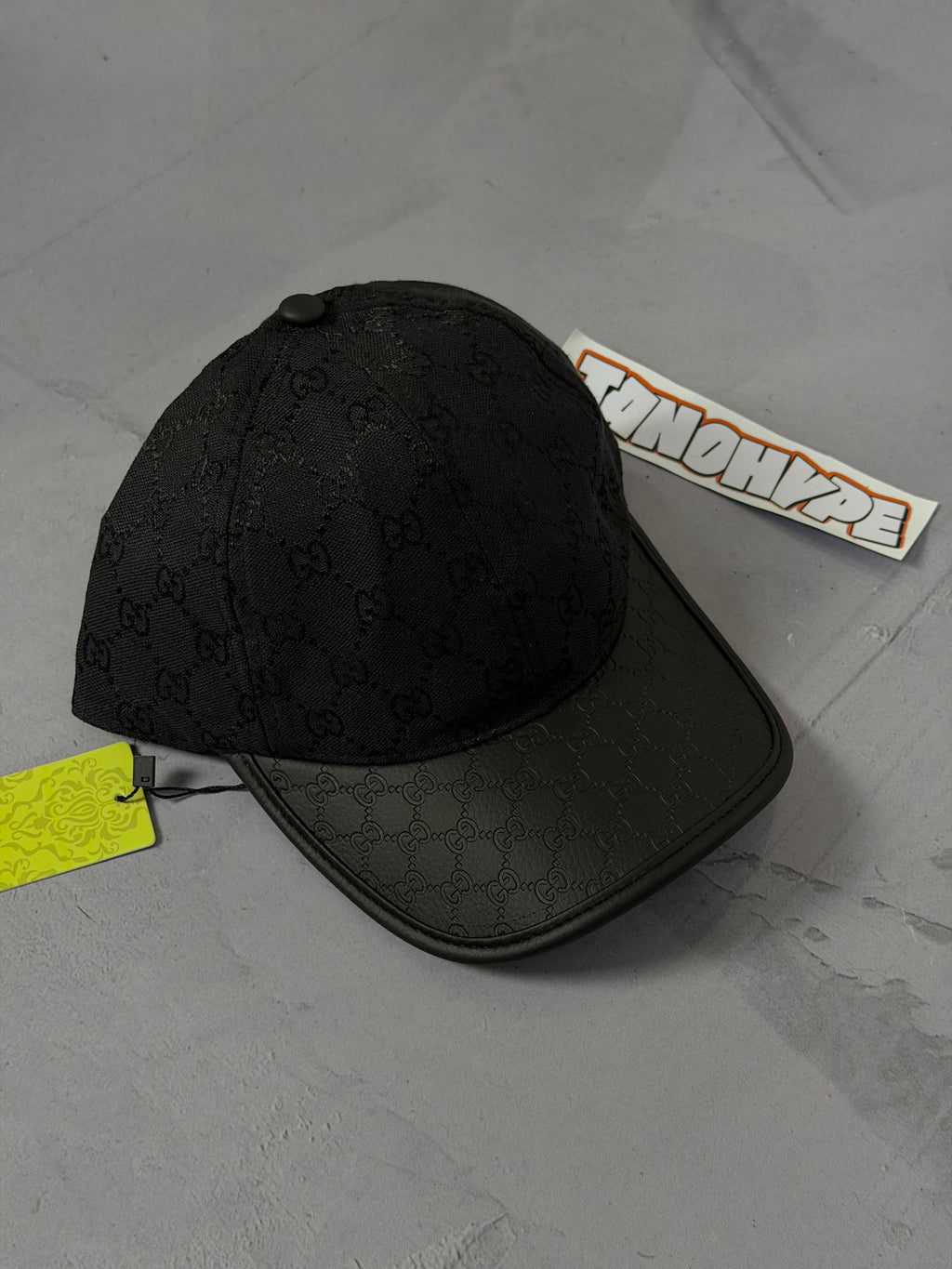 Boné Gucci GC - Preto