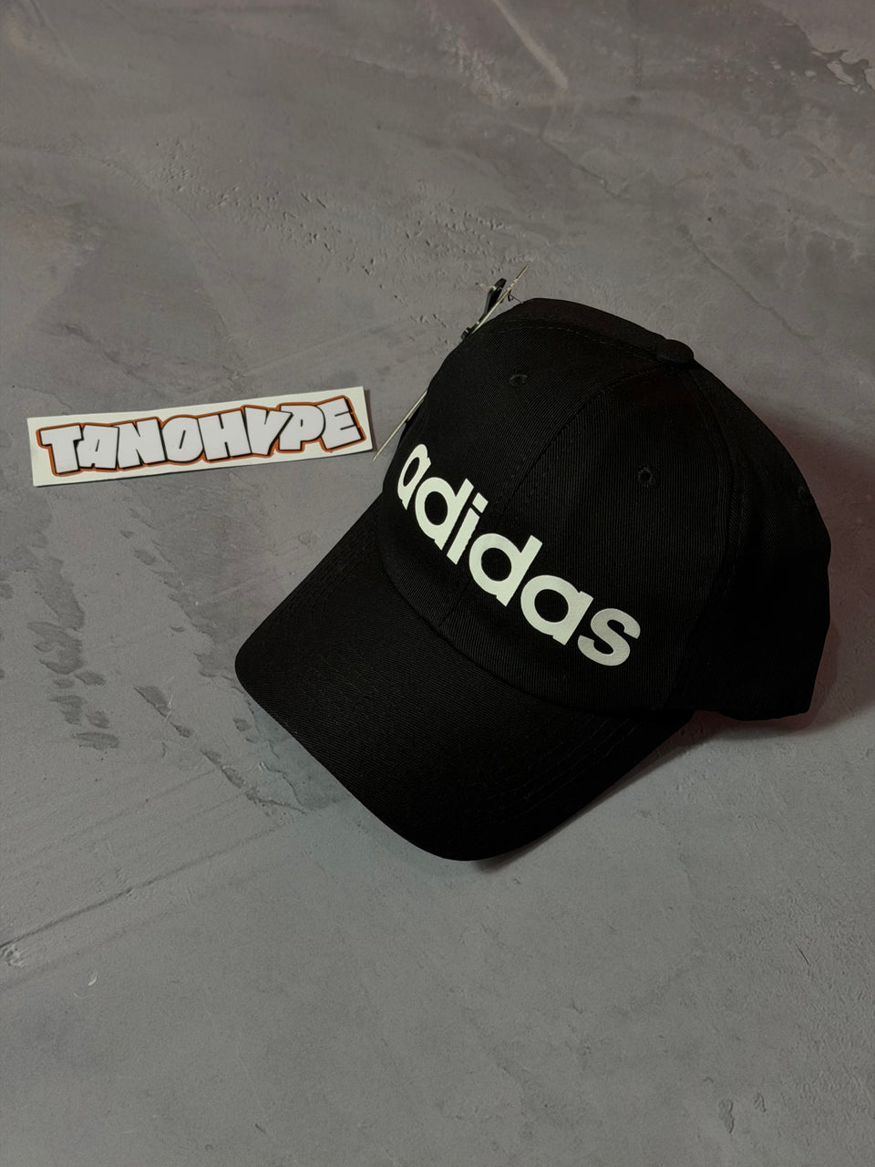 Boné Adidas Letreiro 2 - Preto