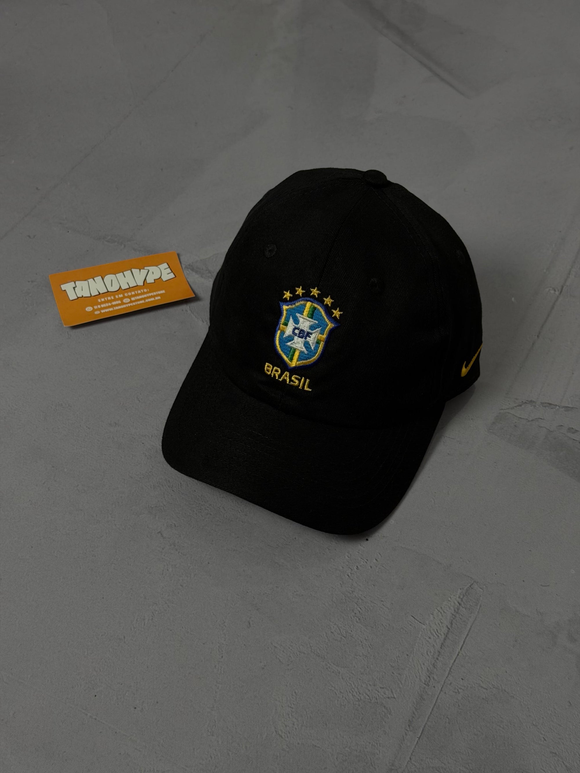 Boné Nike BR 2026 - Preto