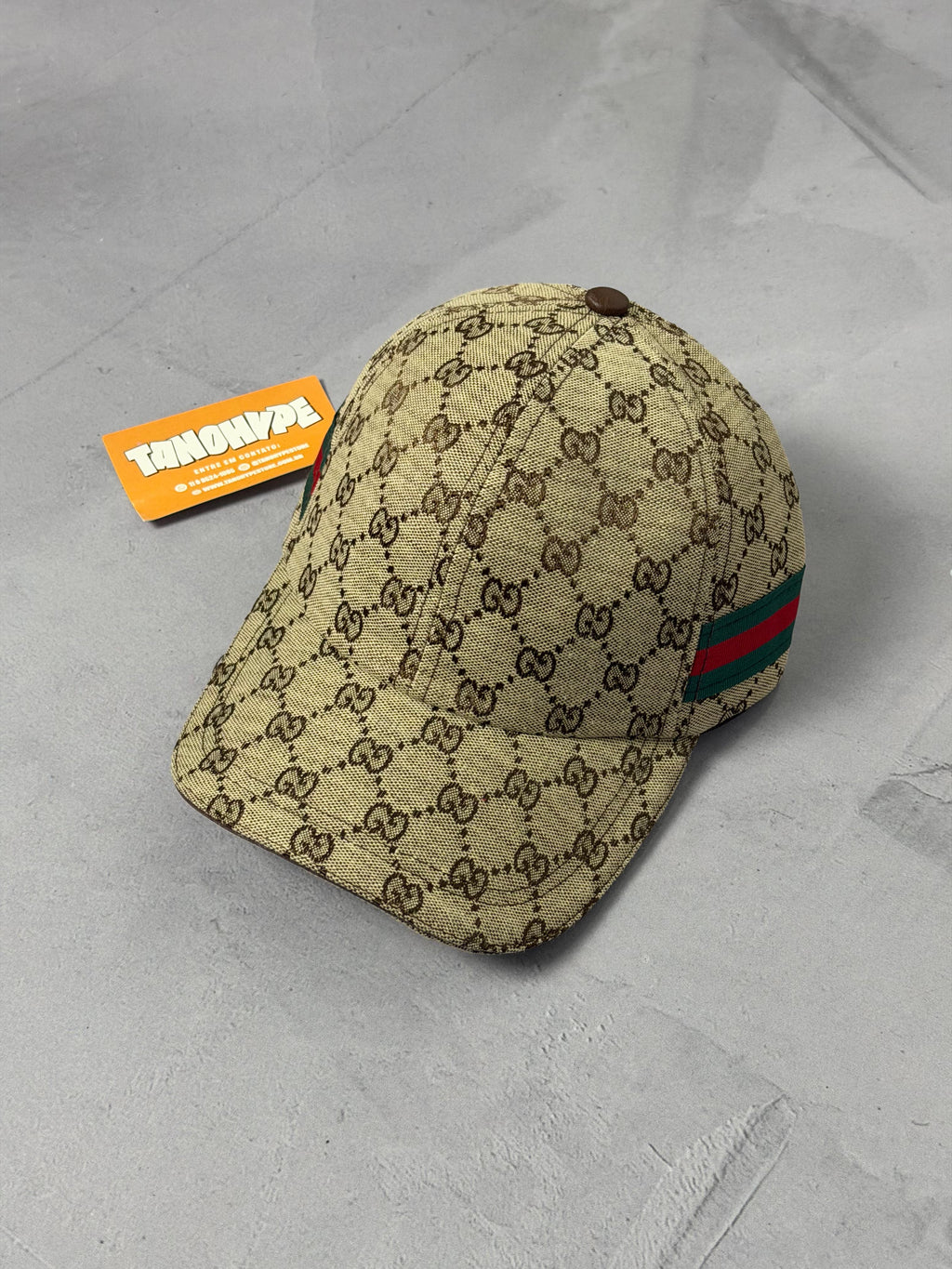 Boné Gucci - Bege