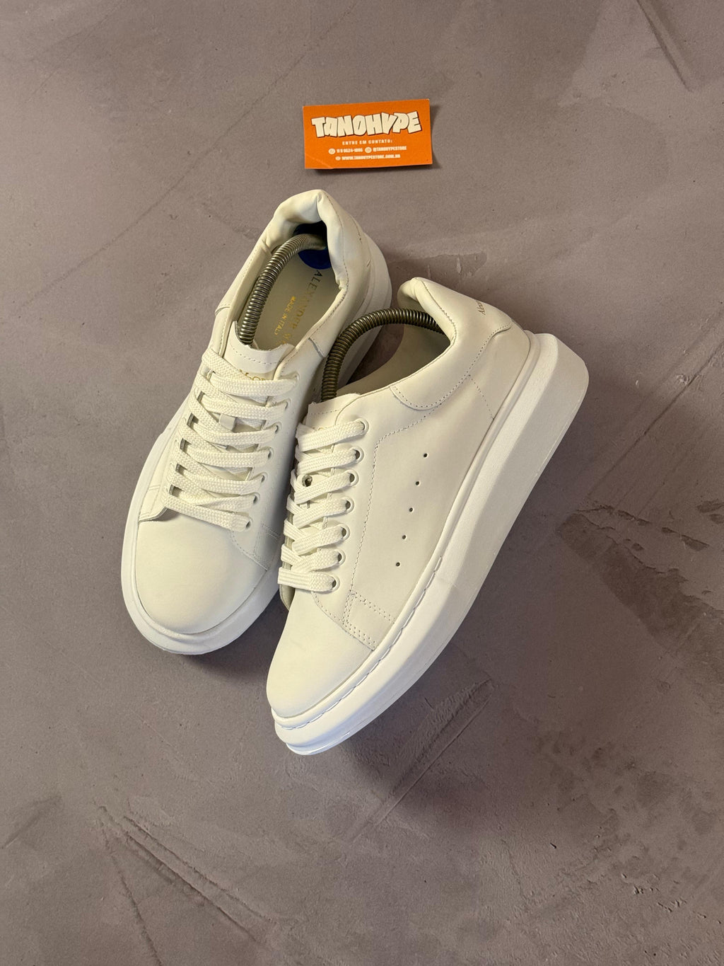 Tênis Alexander McQueen - All White
