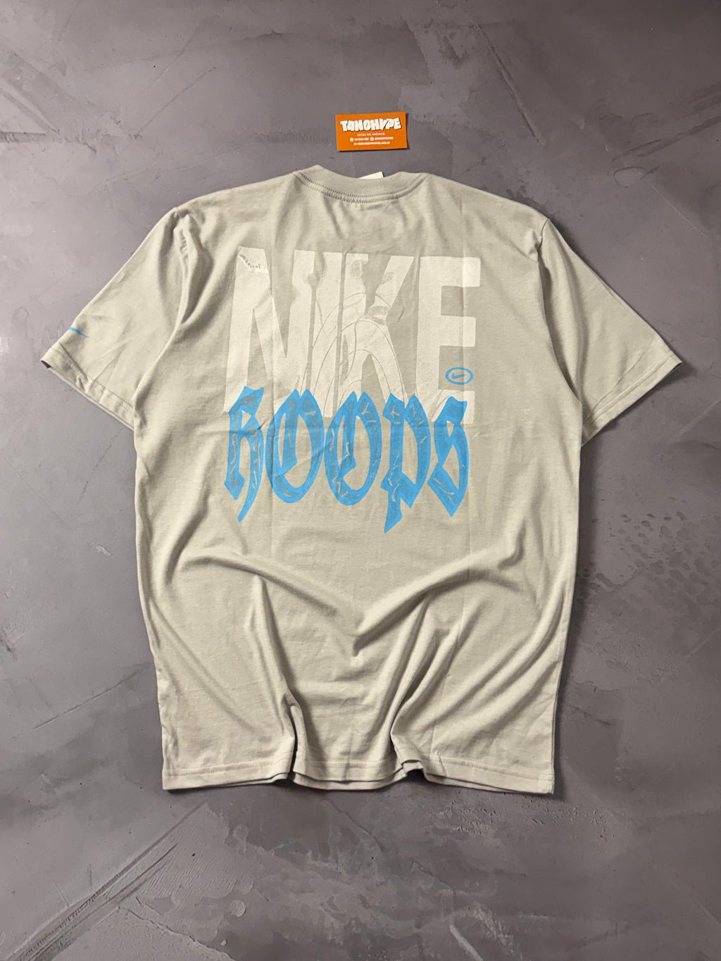 Camiseta Nike Hoops - Cinza
