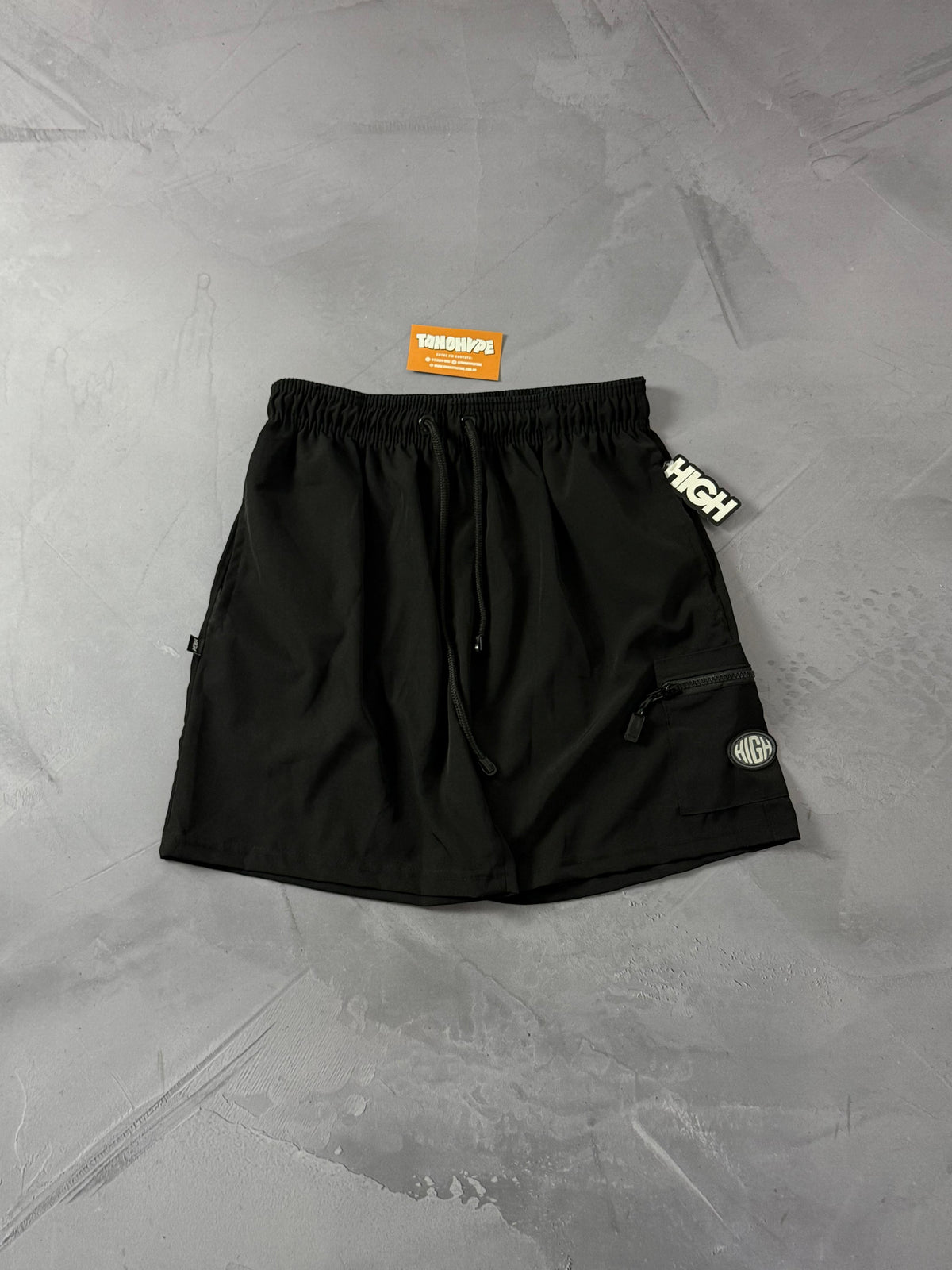 Shorts Tactel High C. - Preto