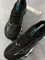Tênis Mizuno Wave Prophecy 14 - Preto e Azul Bebê