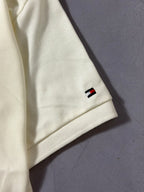 Polo Tommy Hilfiger Letreiro - OffWhite