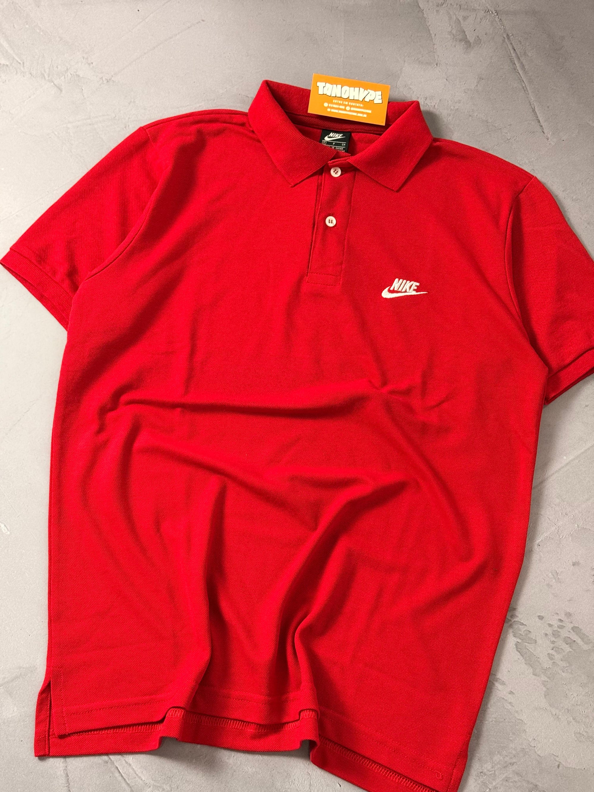 Polo Nike Sportswear - Vermelha