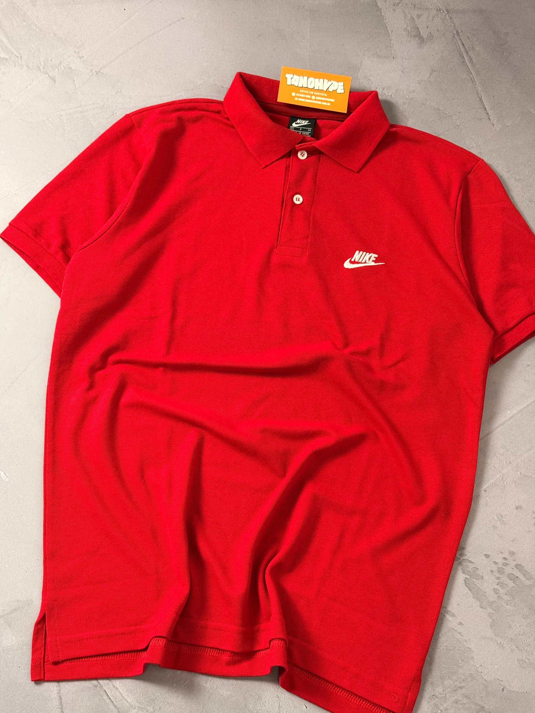 Polo Nike Sportswear - Vermelha