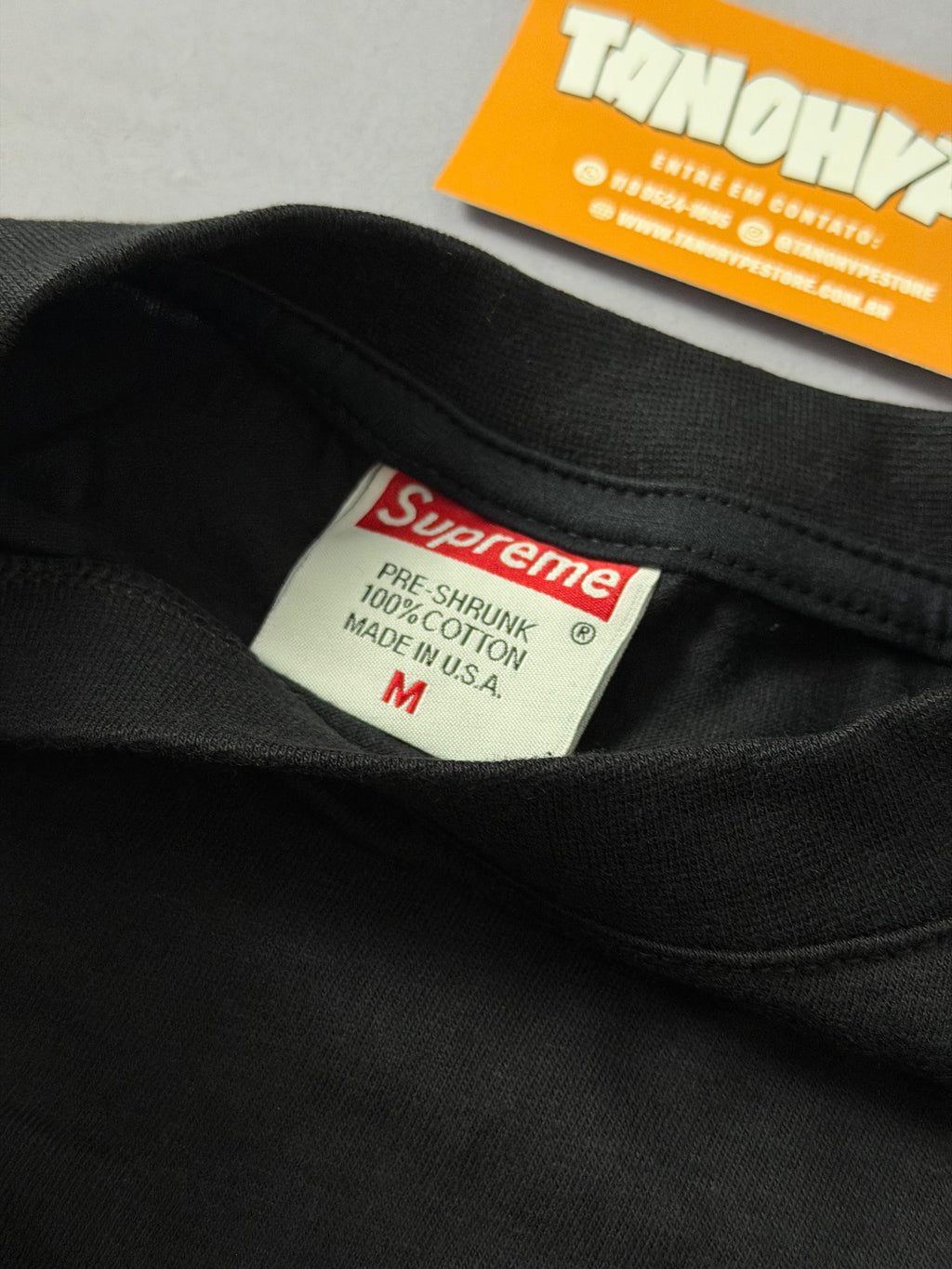 Camiseta Supreme - Preto 01