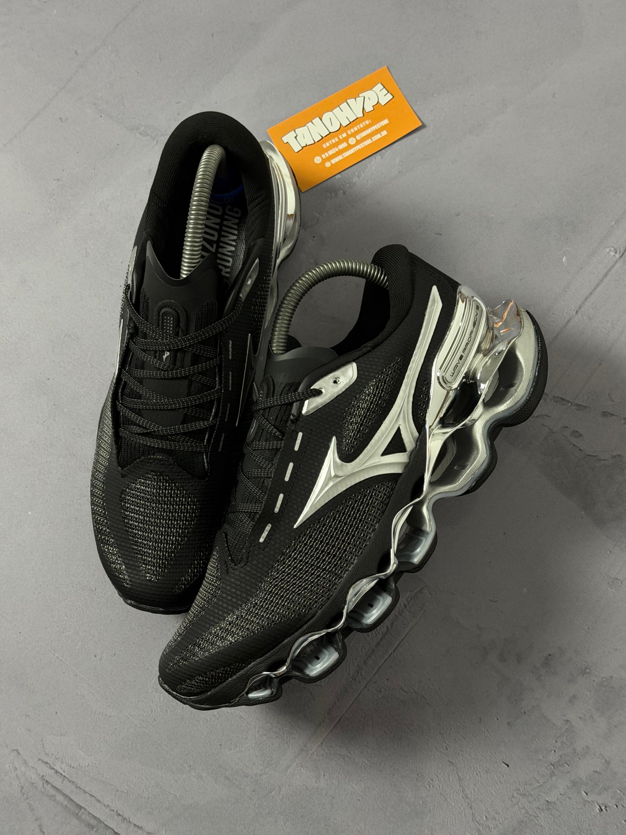 Tênis Mizuno Pro 15 - Black Metallic