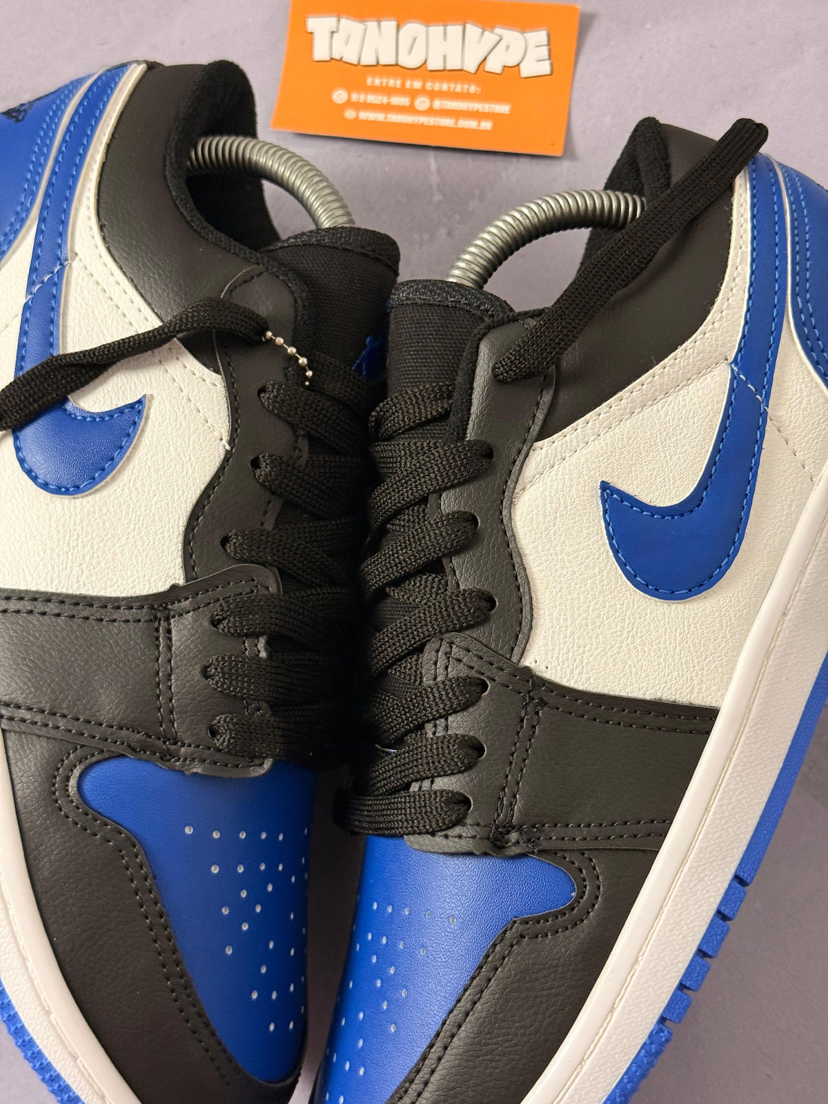 Tênis Nike Air Jordan Low 1 - Azul Royal