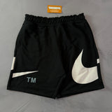 Shorts Moletom Nike Big Swoosh TM - Preto