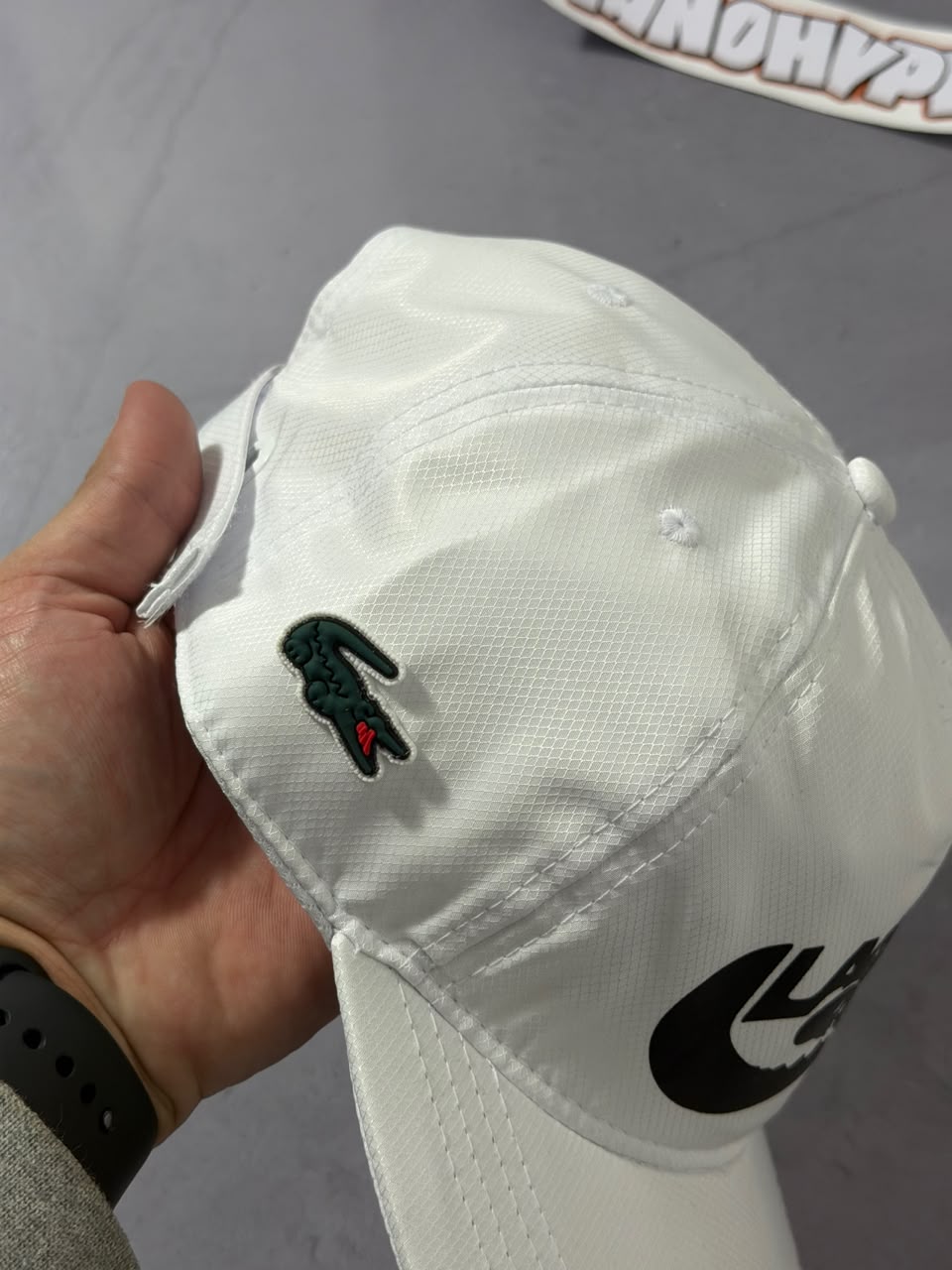 Boné Lacoste Rolex Master - Branco