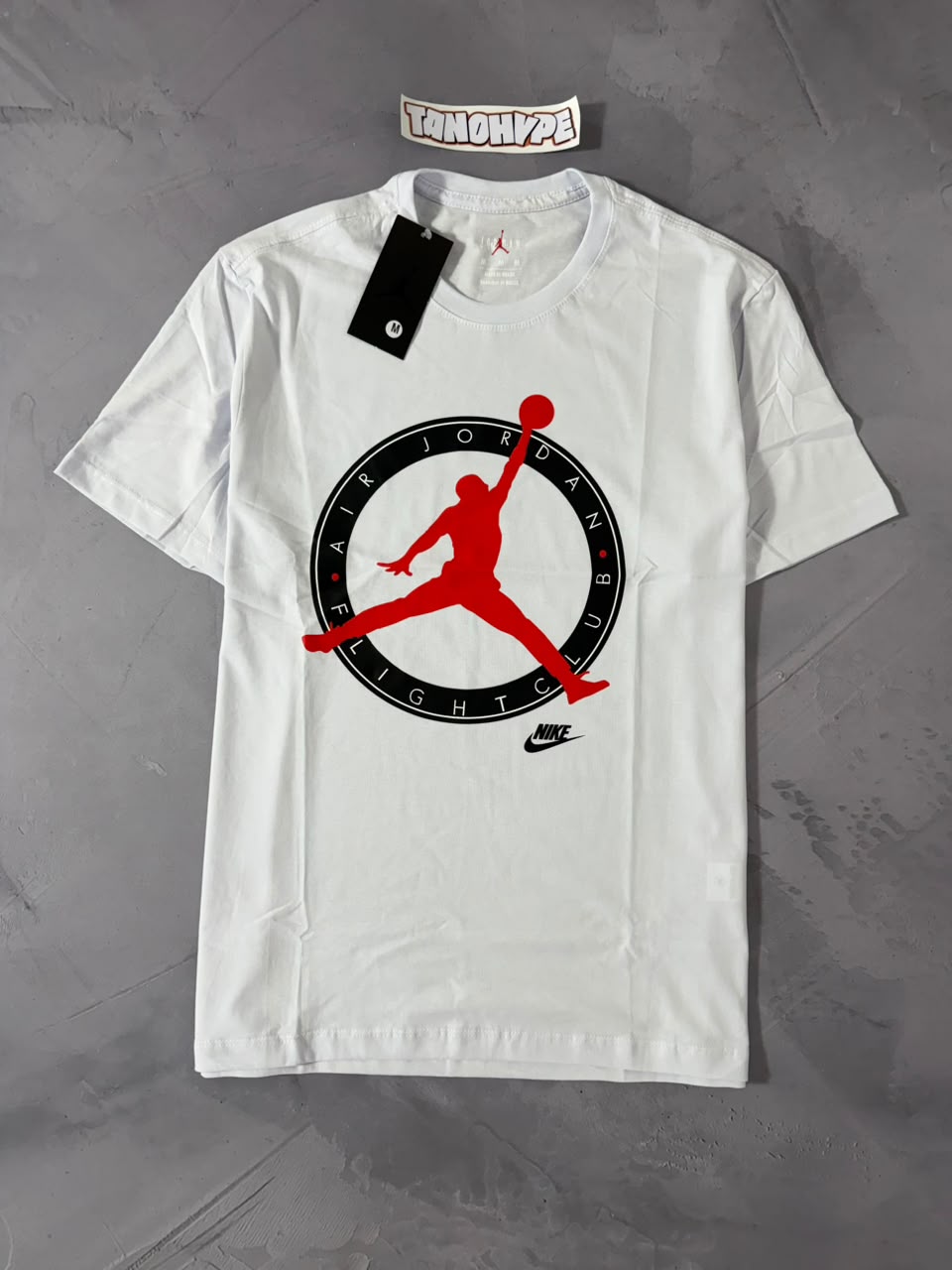 Camiseta Jordan Flight Club - Branca