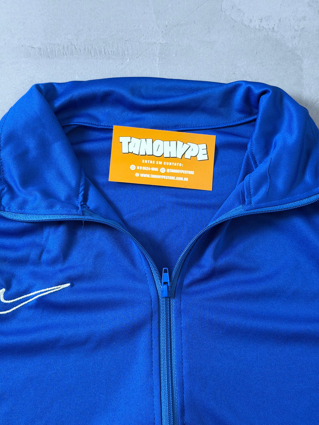 Jaqueta Academy Dri Fit 2021 - Azul