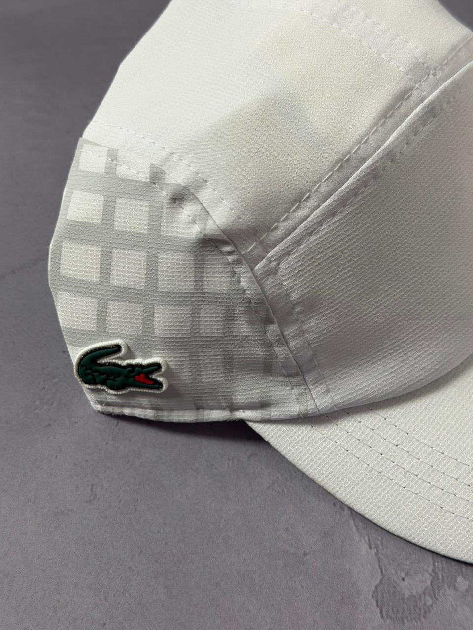 Boné Lacoste Sport Graphic Print - Branco