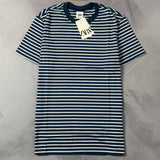 Camiseta Zara Listrada - Azul Marinho