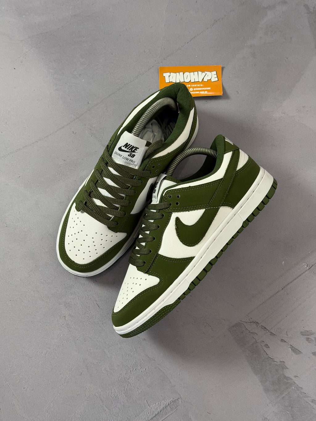 Tênis Nike Dunk - Verde Militar