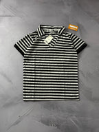 Polo Zara Tricô - Preta Listrada