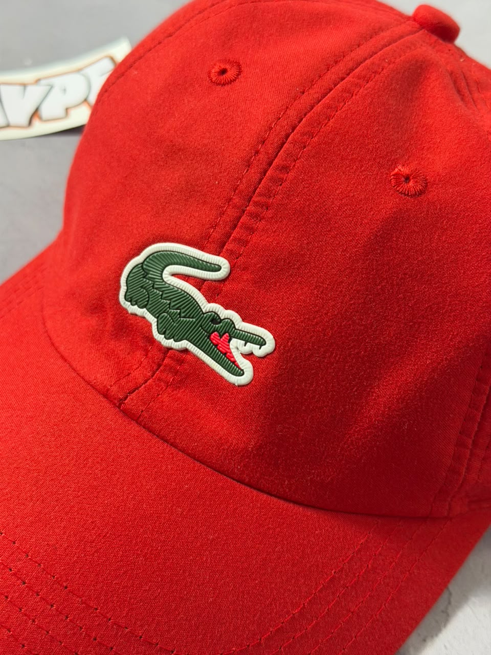 Boné Lacoste Tennis Novak Djokovic - Vermelho