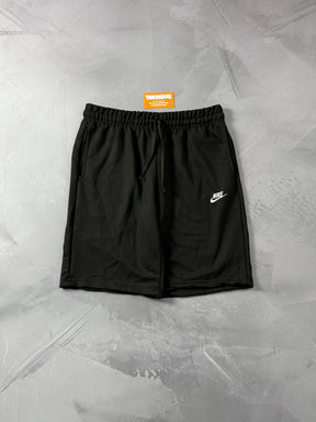 Shorts Moletom Nike Club - Preto