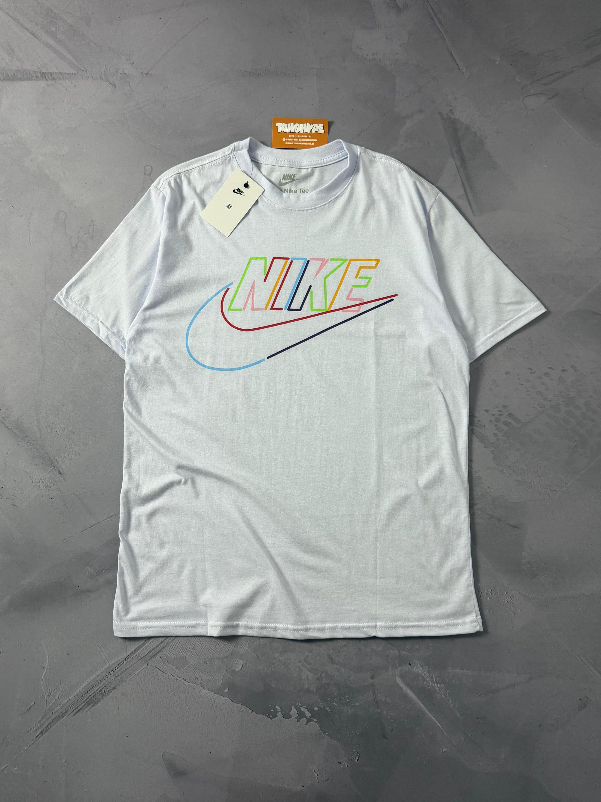 Camiseta Nike Color - Branca