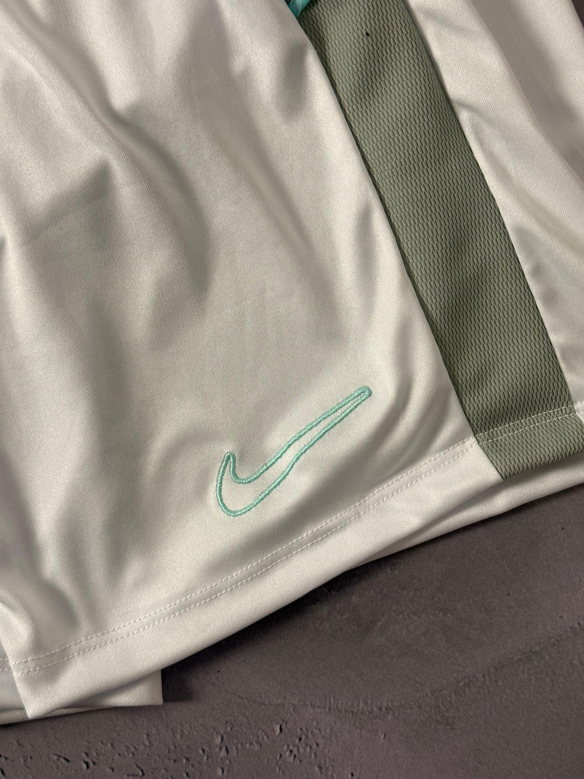 Conjunto Nike Academy 2025 - Cinza/Branco