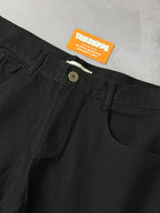 Calça Jeans Baggy - Preta