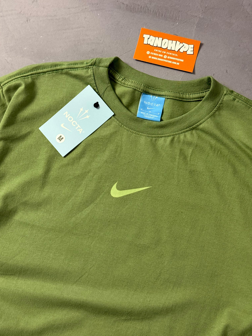 Camiseta Nike x Nocta Big Body CS - Verde