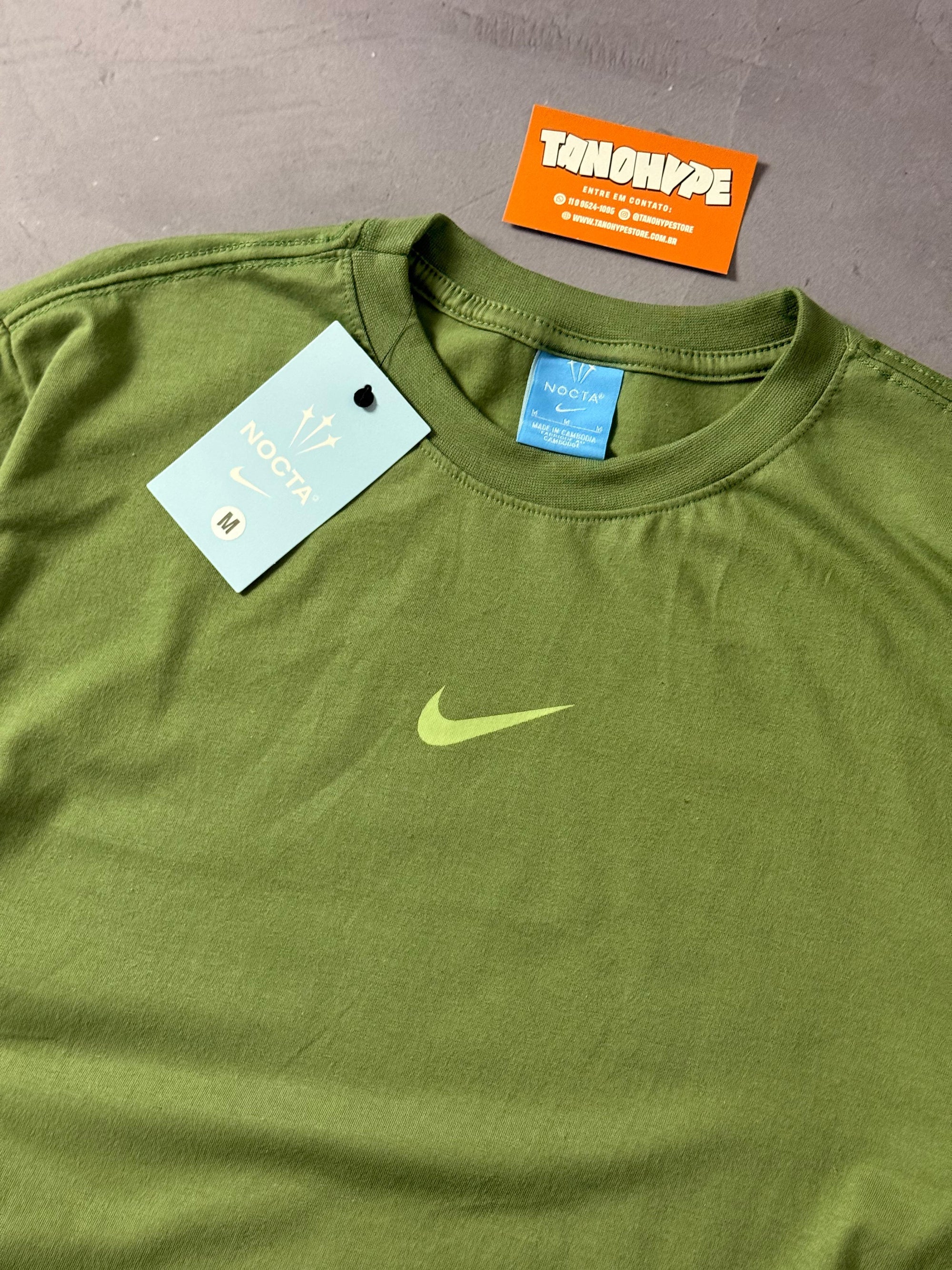 Camiseta Nike x Nocta Big Body CS - Verde