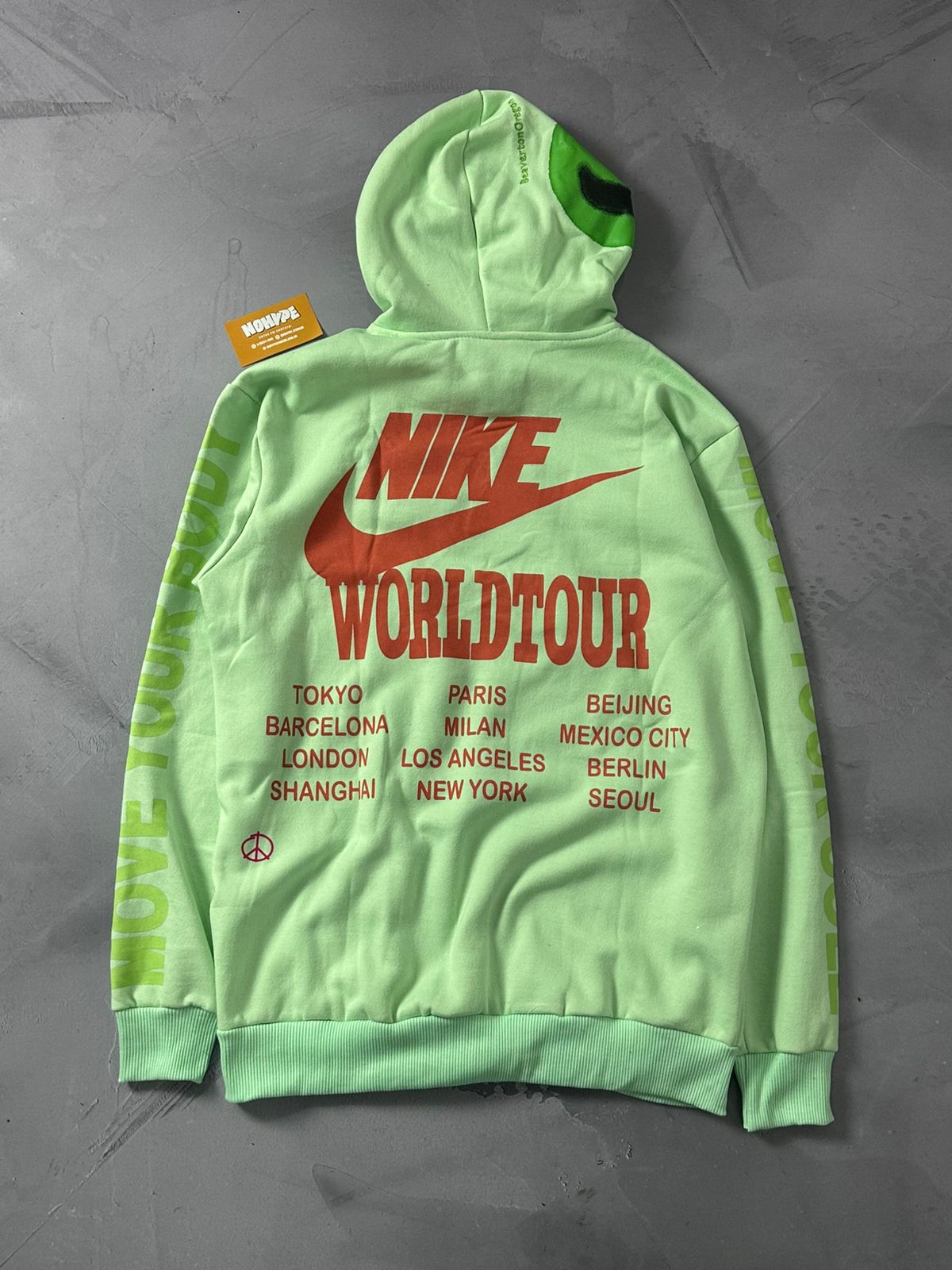 Moletom Nike World Tour - Verde