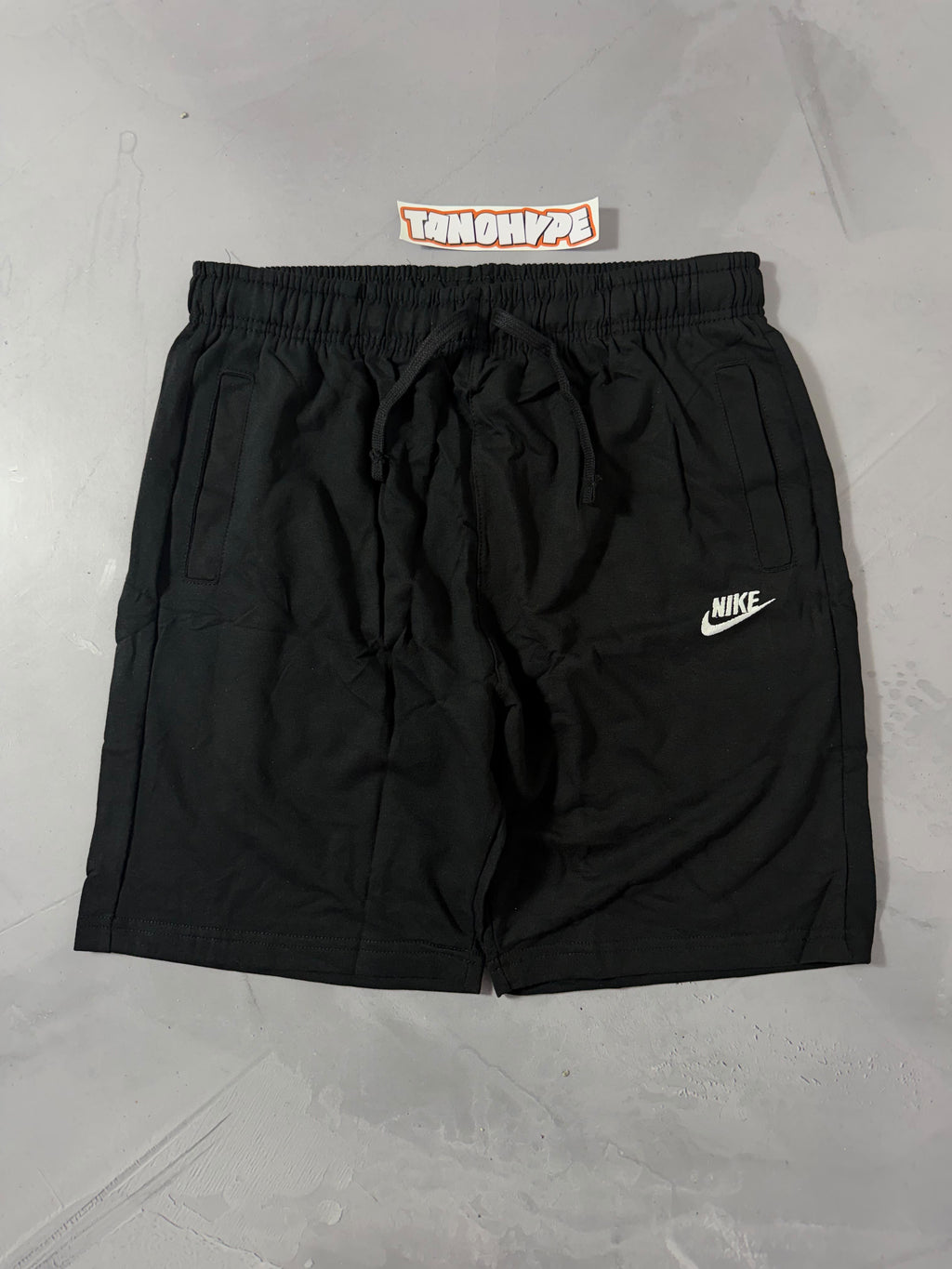 Shorts Moletom Nike Club - Preto