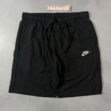 Shorts Moletom Nike Club - Preto